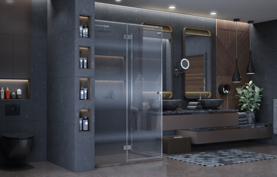 Душевой уголок Ambassador Diamond 12011108L 120x90 см