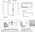 Шторка на ванну Radaway Idea PN DWJ+S 140 L x 70 R