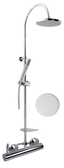 Душевая стойка Webert Rimini RI870105740, белый