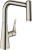 Смеситель для кухни Hansgrohe Metris M71 14834800 сталь Смеситель для кухни Hansgrohe Metris M71 14834800 сталь