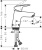 Смеситель для раковины Hansgrohe Logis 71073000