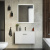 Тумба с раковиной Duravit D-code 80 белая матовая