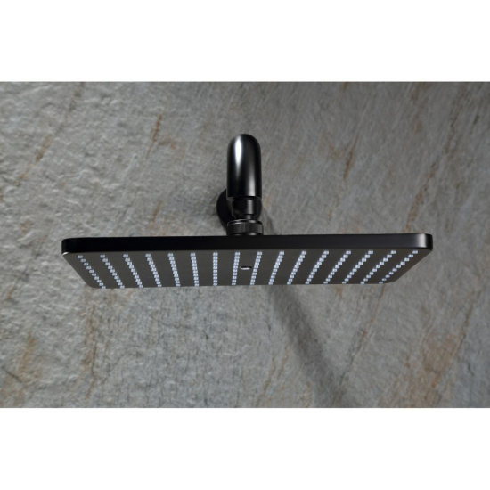 Душевая система  Black&White Universe 7567GM с изливом, термостат