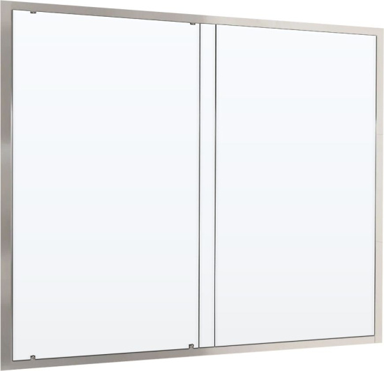 Шторка на ванну RGW Screens SC-043 1800х1500 профиль хром, стекло прозрачное