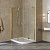 Душевой уголок Vegas Glass AFS-F Lux 110*90 09 01 L профиль золото, стекло прозрачное