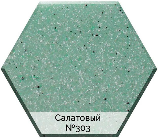 Смеситель для кухни AquaGranitEx C-1040 салатовый