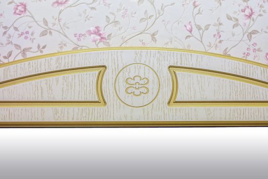 Мебель для ванной Sanflor Адель 100 белая, патина золото