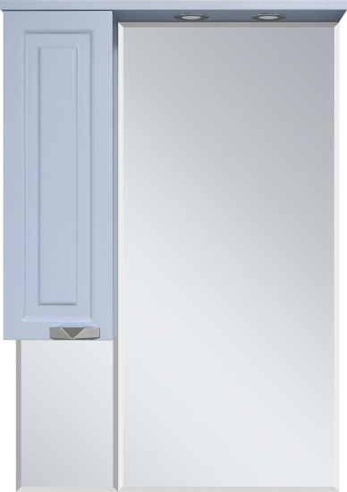 Зеркало Misty Терра 70 L серое