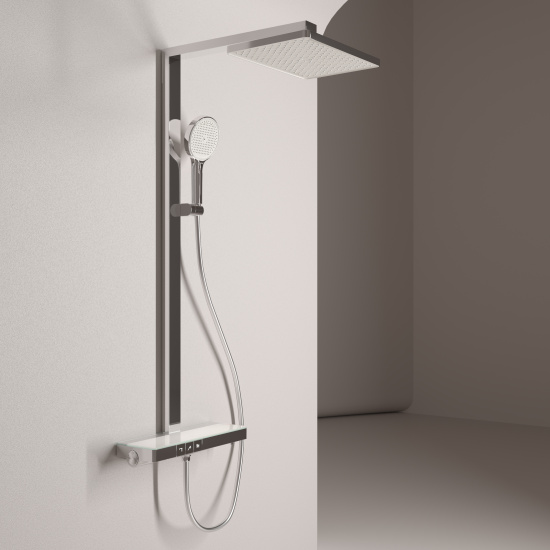 Душевая стойка Sancos Vos SC6100CH термостат, хром