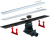Душевой лоток Pestan Confluo Frameless Line 450 матовый хром