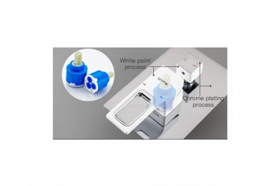 Душевая система Gappo Futura G7117-8 хром/белая