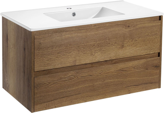 Мебель для ванной Vincea Gio 100 дуб табак