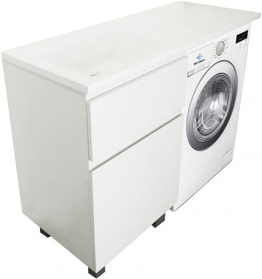 Тумба с раковиной Эстет Dallas Luxe 115 напольная, 2 ящика