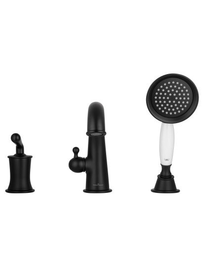 Смеситель на борт ванны Wonzon & Woghand Steam WW-88659008-MB