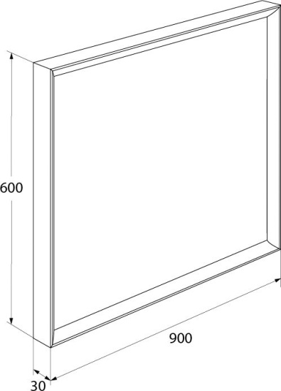 Мебель для ванной Iddis Color Plus 90 белая, горчичная