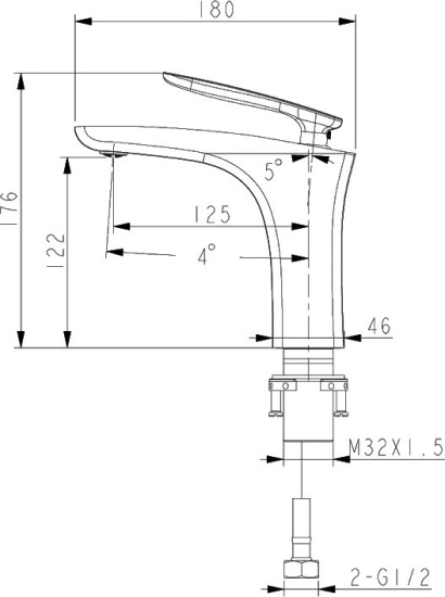 Душевой комплект Lemark Bellario LM6802C + LM6806C