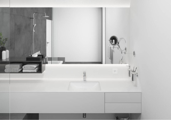 Смеситель для раковины Hansgrohe Vernis Shape 71591000 хром