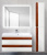 Пенал BelBagno Aurora 30 R bianco lucido (ручки на выбор)