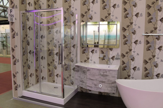Душевой уголок Cezares Lux soft W AH1 150/90 C Cr IV
