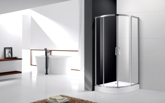 Душевой уголок Cezares Molveno-R-2-80-P-Cr