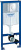 Инсталляция Grohe Rapid SL 38721001 с кнопкой + унитаз подвесной Roca Meridian 346248000 с сиденьем Roca Meridian 8012AC004
