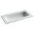 Тумба с раковиной Sancos Folk 90 grey soft, раковина CN7019wx