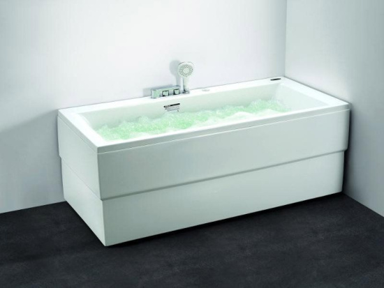 Акриловая ванна Appollo AT-9080 с аэромассажем 180 см