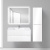 Тумба с раковиной BelBagno Etna 100 bianco opaco
