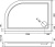 Поддон для душа Good Door Калипсо L 120x80