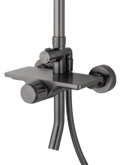 Душевая стойка Wonzon & Woghand Click WW-N3S962-BGG