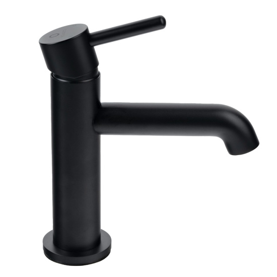 Смеситель для раковины Filarete Roun FL5020BL, черный