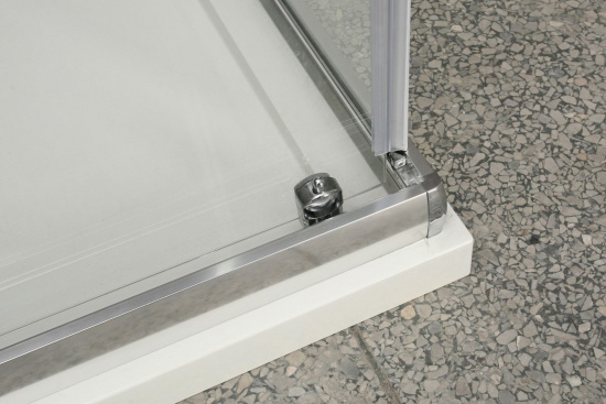 Душевой уголок BelBagno Uno 195 A 2 95 C Cr стекло прозрачное