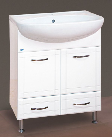 Мебель для ванной Misty Уют 60 с 2 ящиками