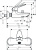 Смеситель для ванны Hansgrohe Novus 71042000