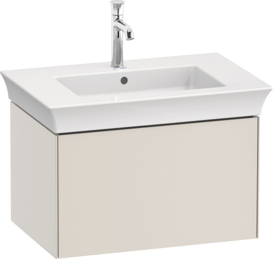 Мебель для ванной Duravit White Tulip 75 скандинавский белый шелковисто-матовый