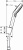 Душевой гарнитур Hansgrohe Crometta Vario 26691400 1,25 м Душевой гарнитур Hansgrohe Crometta Vario 26691400 1,25 м