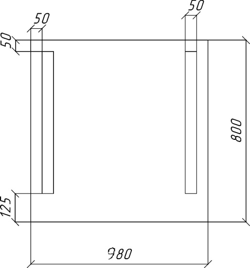 Мебель для ванной Bellezza Санриса 100 напольная, белая