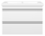 Тумба с раковиной Misty Ингрид 75 подвесная