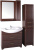 Пенал ASB-Woodline Берта 40/2 антикварный орех Пенал ASB-Woodline Берта 40/2 антикварный орех