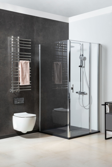 Душевой уголок Allen Brau Priority 90x90 профиль хром