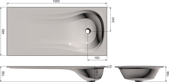 Мебель для ванной Raval Great 100 R