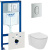 Инсталляция Grohe Rapid SL 38929000 с кнопкой смыва + унитаз подвесной Ideal Standard Connect AquaBlade E047901