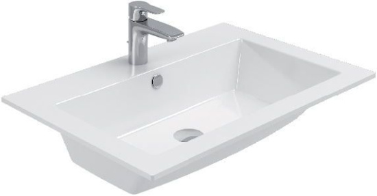 Тумба с раковиной Aquanet Lino 70 дуб веллингтон