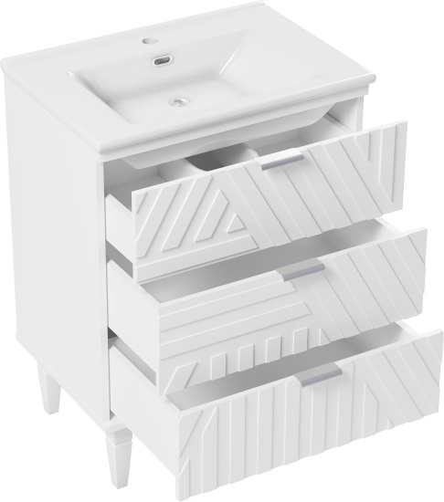 Тумба с раковиной Brevita Etna 65