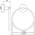Полотенцедержатель Jaquar ACN-CHR-1121BN