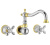 Смеситель для раковины Migliore Princeton Plus ML.PRP-8070 CrDo настенный