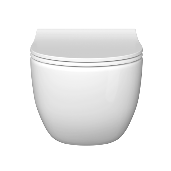 Инсталляция с унитазом VitrA Sento 9830B003-7212 с кнопкой хром