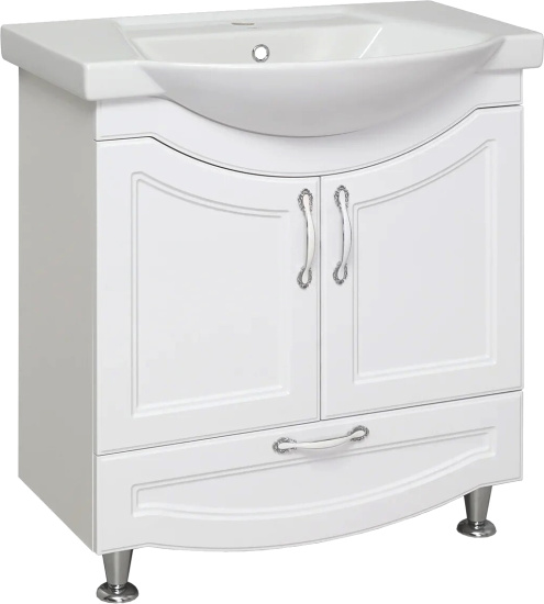 Мебель для ванной Runo Неаполь 75, напольная