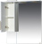 Зеркало-шкаф Misty Престиж 80 L золотая патина Зеркало-шкаф Misty Престиж 80 L золотая патина