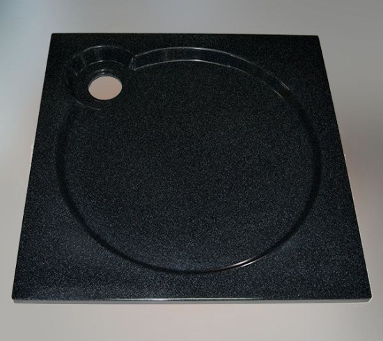 Поддон для душа GuteWetter Deluxe 100x100x2 Q черный